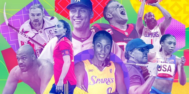 Ranking the top 100 professional athletes since 2000