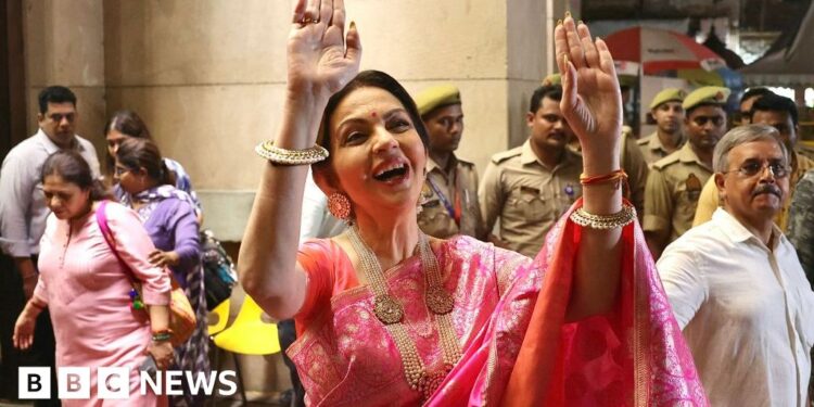 Lavish Ambani wedding divides opinions in India