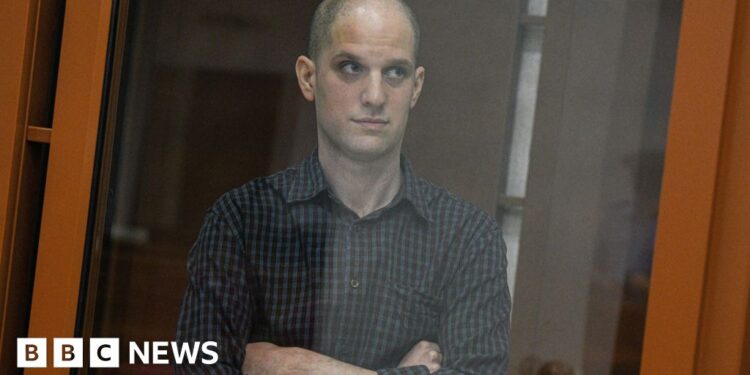 US journalist Evan Gershkovich jailed on espionage charges