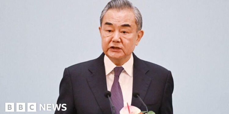 China hits back at Nato over Russia accusations