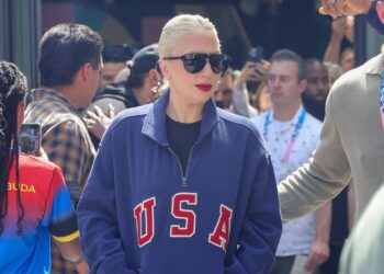Lady Gaga Brings Some Death-Defying Shoes to the 2024 Olympic Games