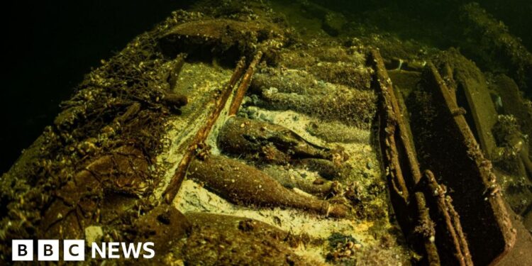 100 bottles of champagne found in 19th Century shipwreck