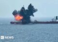 Yemeni Houthi rebels attack oil tanker