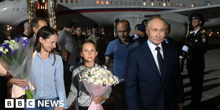 Russian spies’ children learnt their nationality after prisoner swap