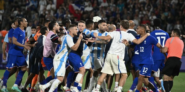 Olympics 2024: Otamendi fumes after Argentina, France brawl