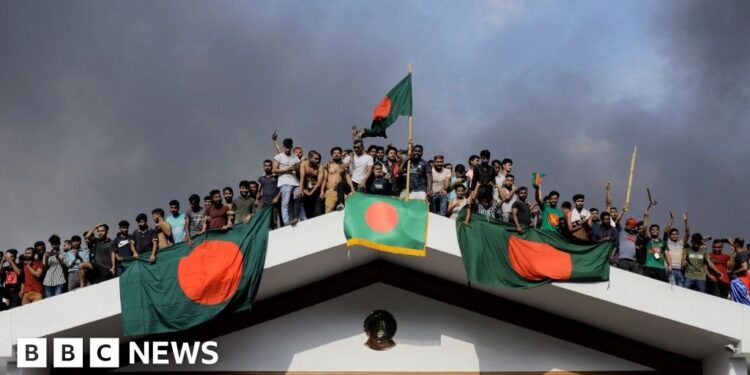 Euphoria in Bangladesh after PM flees country