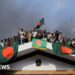 Euphoria in Bangladesh after PM flees country