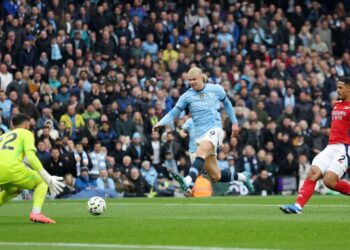 Erling Haaland nets 100th Man City goal, ties Cristiano Ronaldo record