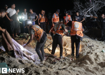 Israeli strikes kill 40 in Khan Younis, Hamas-run authorities say