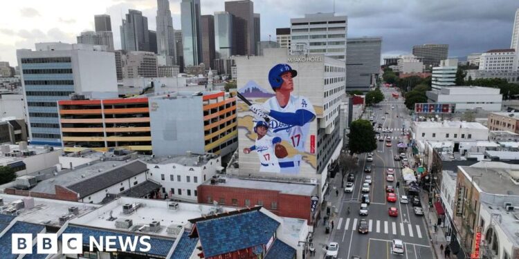 Dodgers’ Shohei Ohtani fans take over Los Angeles