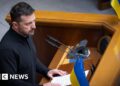 Zelensky presents ‘victory plan’ to Ukrainian parliament