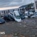 Cars washed away as new flash floods hit Spain