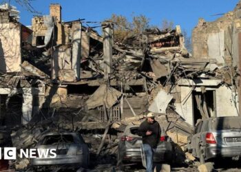 Russia and Ukraine trade missile and drone strikes