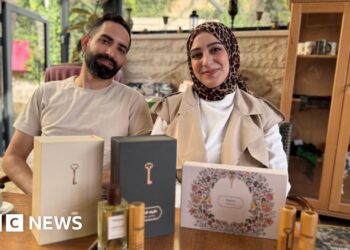 Capturing the scent of Palestinian life in a bottle