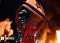 Protests erupt in Israel after Netanyahu fires defence minister