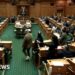Moment MP leads haka to disrupt New Zealand parliament