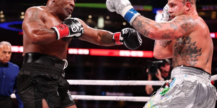 Jake Paul, Mike Tyson Fight Viewed by 60 Million Households