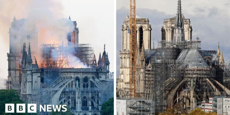 How Paris’s cathedral was restored after fire