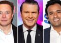 Trump Taps Elon Musk as Adviser and Fox Host Pete Hegseth for Pentagon