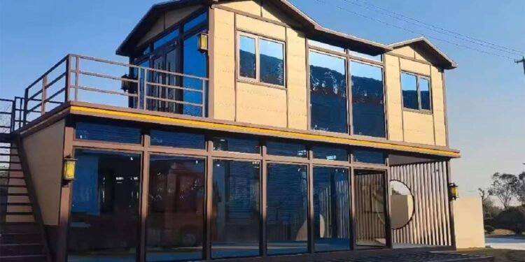 Amazon’s 2-story Tiny House Has a Sunroom and Deck