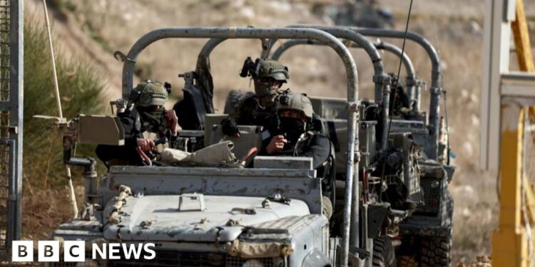 Israel appears to be taking advantage of Syria’s rebellion