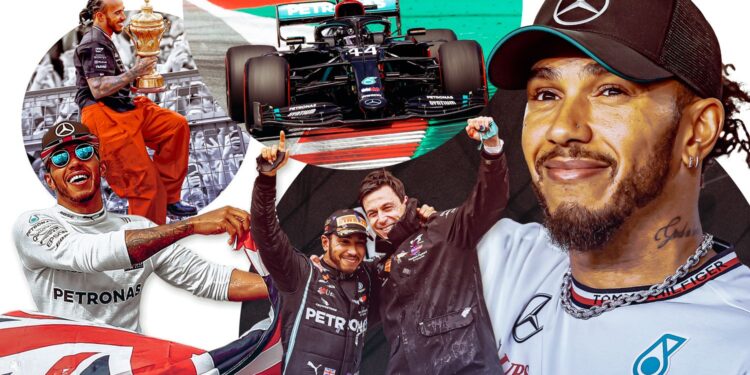 Hamilton’s long, sometimes uncomfortable farewell to Mercedes