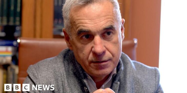 Frontrunner Calin Georgescu vows to end Ukraine aid