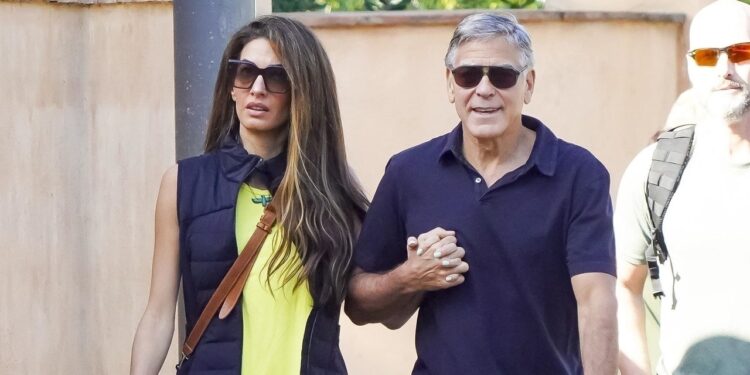 Amal Clooney Trades In Her Glamorous Dresses for Off-Duty Athleisure