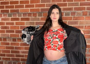 My Maternity Style Is Defined By Below-the-Bump Dressing