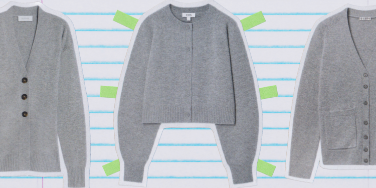 Vogue Editor’s Style Resolution: This Maximalist Is Wearing A Simple Gray Cardigan