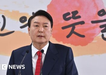 South Korea President Yoon Suk Yeol apologises for martial law declaration