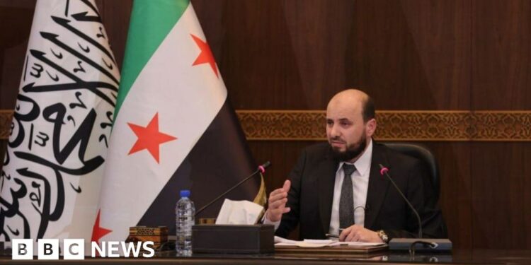 Syria’s new transitional PM calls for stability and calm