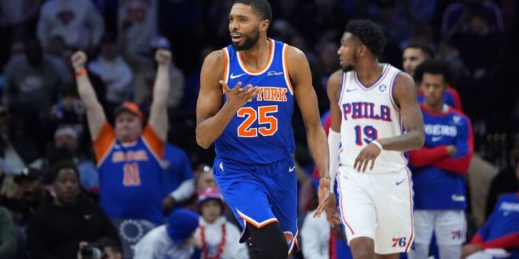 Knicks’ Mikal Bridges returns to Brooklyn in a far different role