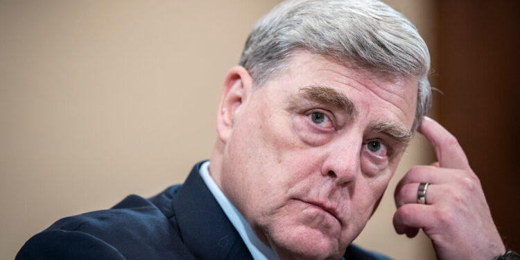 Portrait of General Milley Is Removed From Pentagon