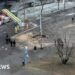 Four killed in strike on central Kyiv, officials say