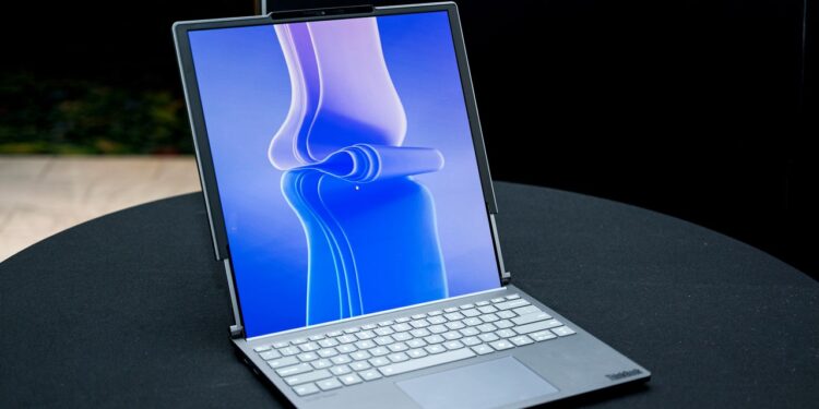 Lenovo’s Latest Laptop Has a Rollable OLED Screen