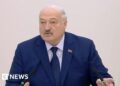 The BBC in testy exchange with Belarus president