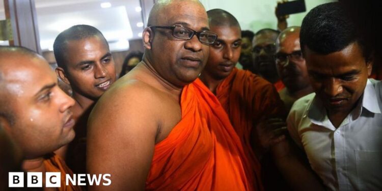 Controversial Sri Lankan monk jailed for insulting Islam