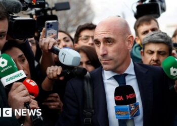 Luis Rubiales tells court Jenni Hermoso consented to World Cup kiss