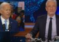 Jon Stewart Slices His Hand Open During Takedown of Elon Musk’s DOGE