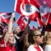Pro-democracy demonstrators return to Istanbul’s streets for huge rally