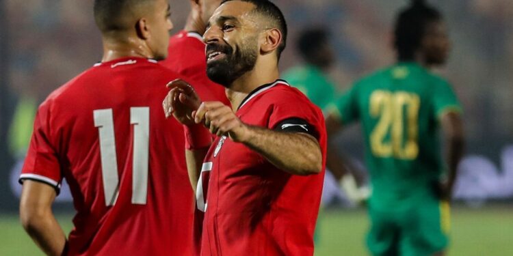 Mohamed Salah scores in Egypt World Cup qualifying win