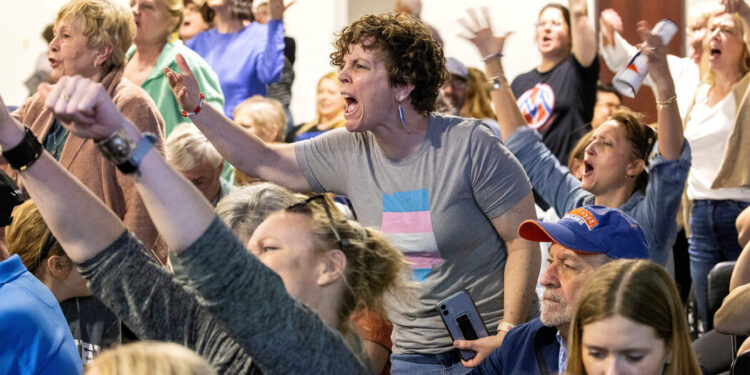 Spartz, Republican Lawmaker, Faces Anger at Town Halls Over Musk Cuts and Hegseth