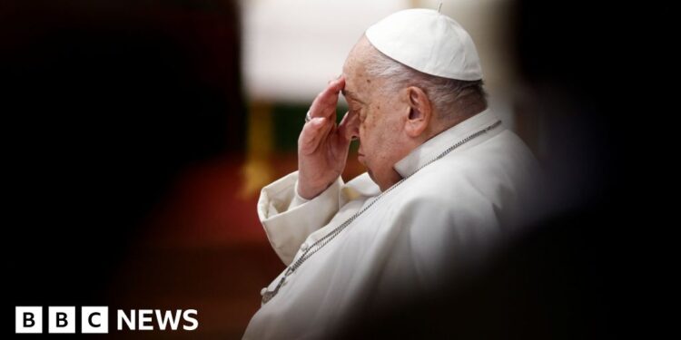 Pope Francis shares voice message from hospital