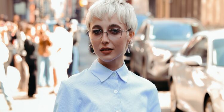 The Line at the Vogue Vintage Market Was a Serious Street Style Scene