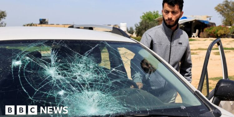 Hamdan Ballal’s co-director recounts attack on Oscar winner’s home