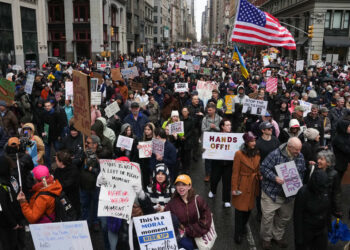 Anti-Trump Protests Get Underway Across the Country