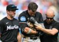 Marlins’ Griffin Conine put on 60-day IL with dislocated shoulder