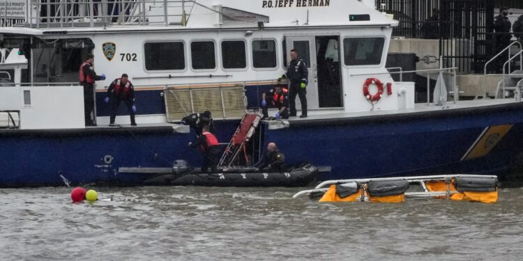 Six killed after helicopter crashes in New York’s Hudson River | News
