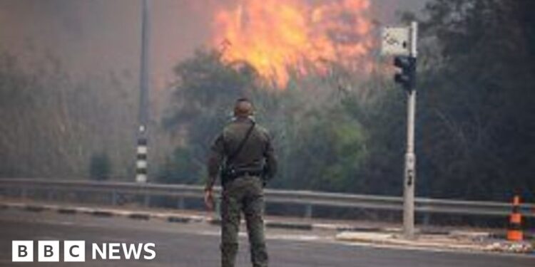 Chaos on roads as residents flee rampant Israel wildfires